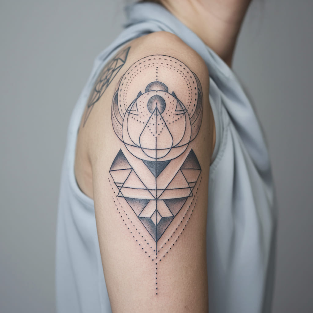 Geometric Shoulder Pattern