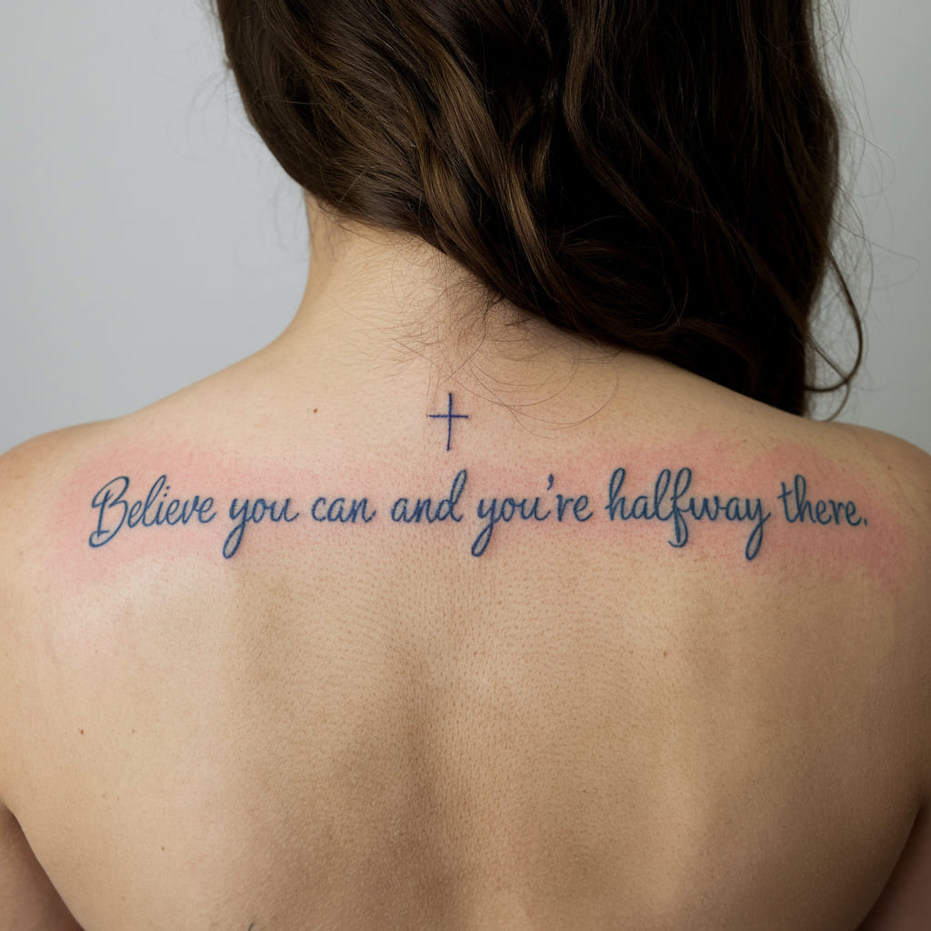 Quote Across the Shoulder