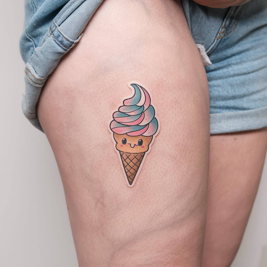 Sweet Ice Cream Cone