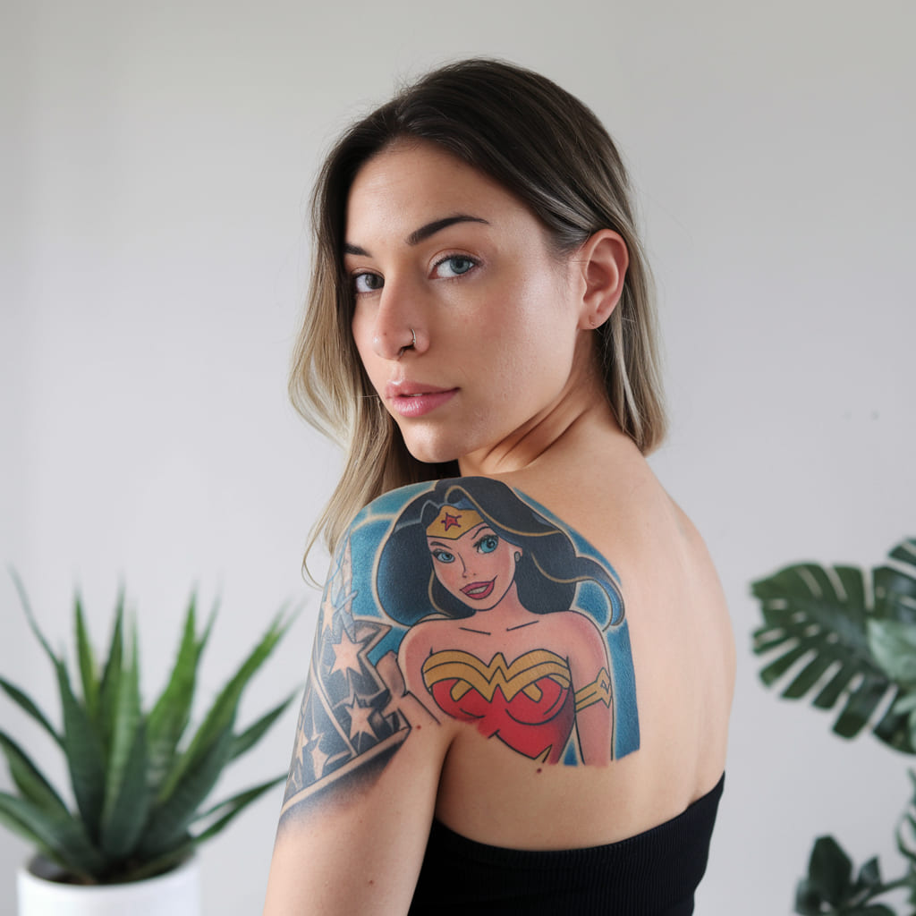 Animated Wonder Woman