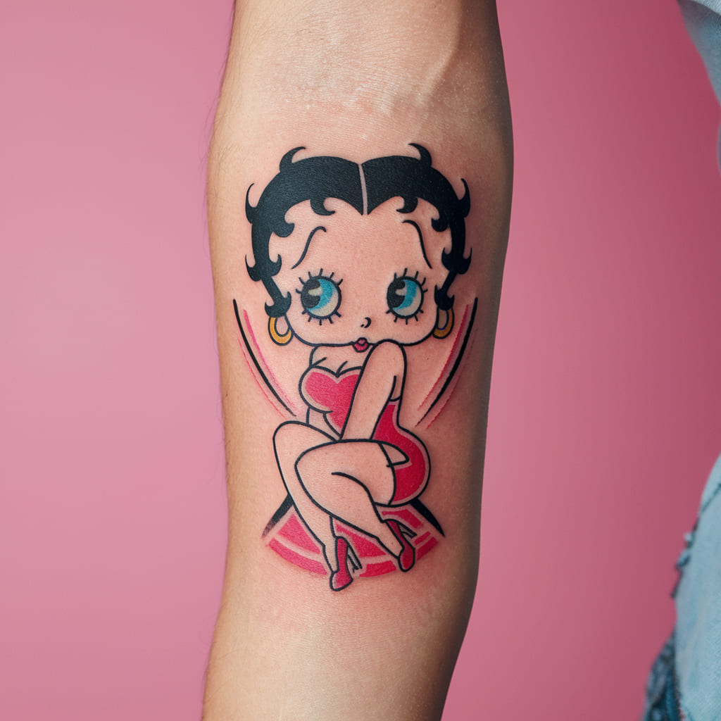 Betty Boop Pin-Up