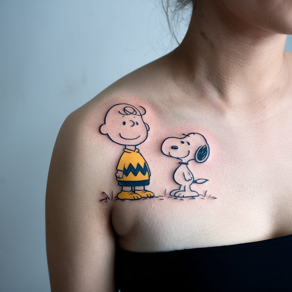 Charlie Brown and Snoopy