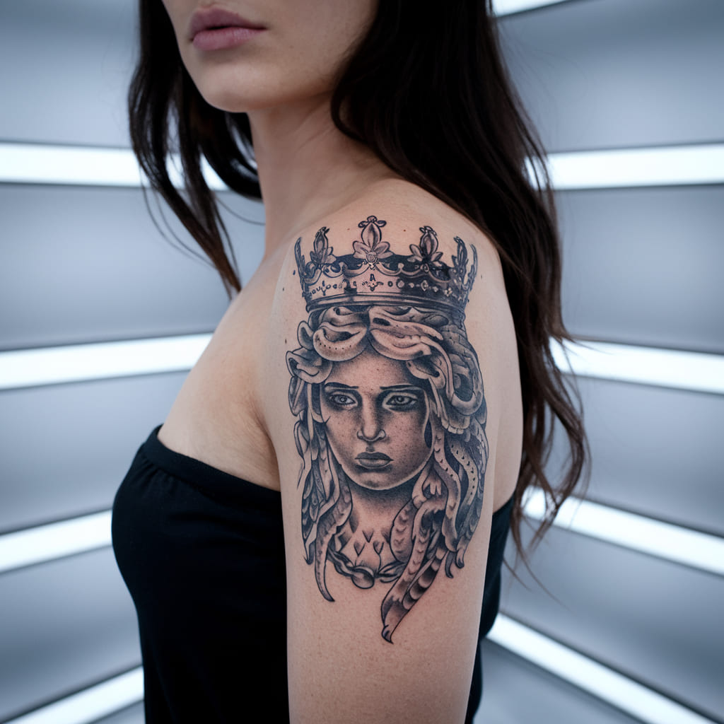 Crowned Medusa