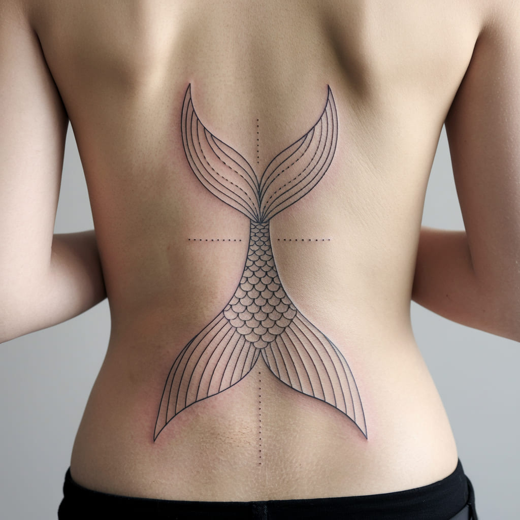 Geometric Mermaid Tail