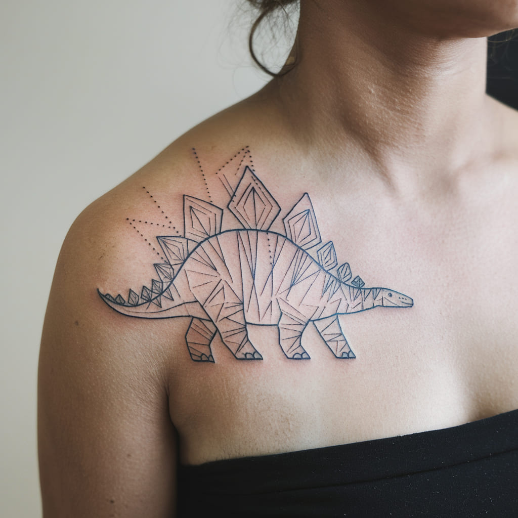 Geometric Stegosaurus