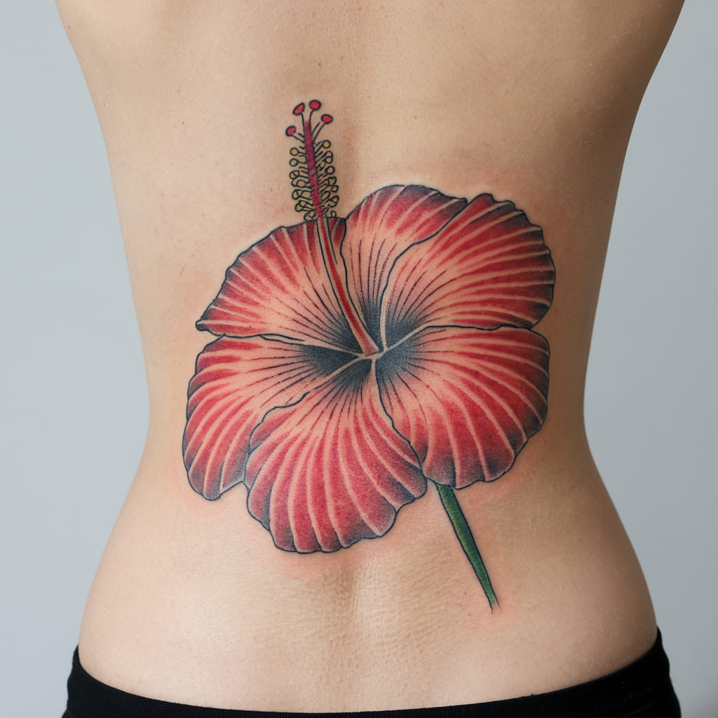 Hibiscus Family Tattoo