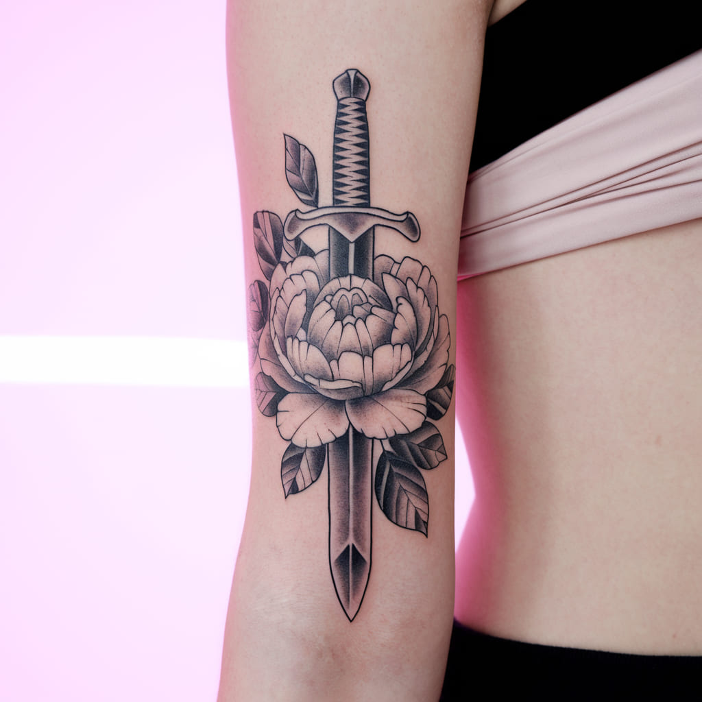 Peony Sword Design