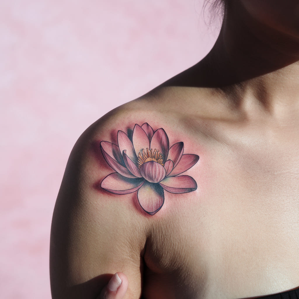 Tranquil Lotus Blossom