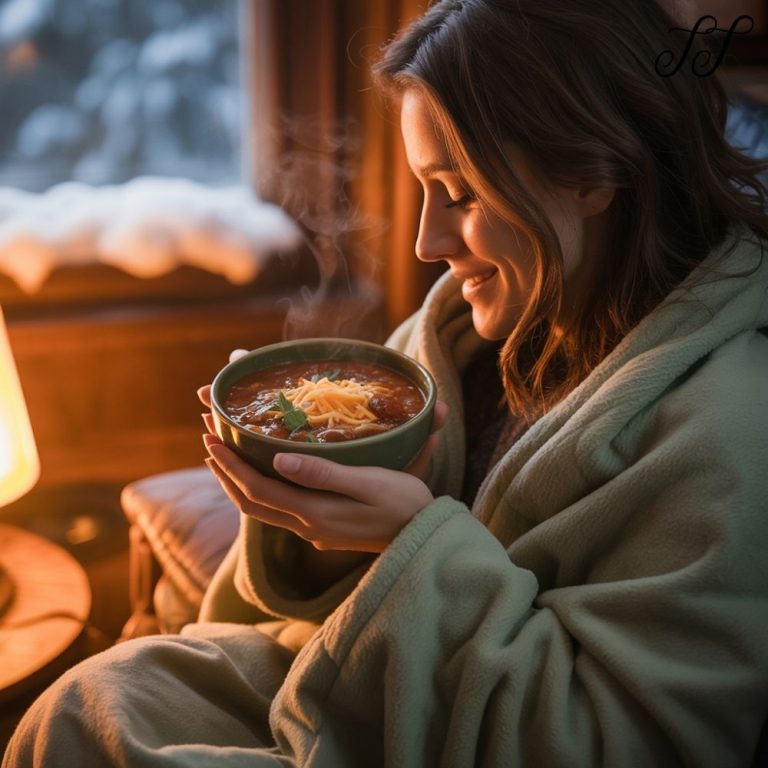 Winter Evenings With a Bowl of Chili and a Soft Blanket