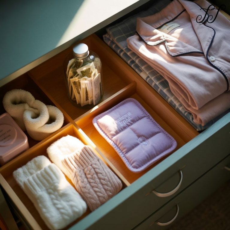 Creating a Comfort Drawer Filled With Little Things That Help on Period Days