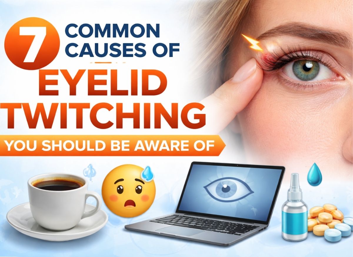 7 Common Causes of Eyelid Twitching You Should Be Aware Of - Trendy Tips