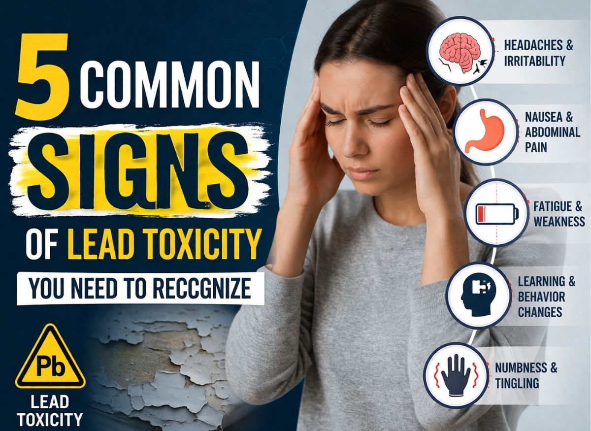 5 Common Signs of Lead Toxicity You Need to Recognize - Trendy Tips