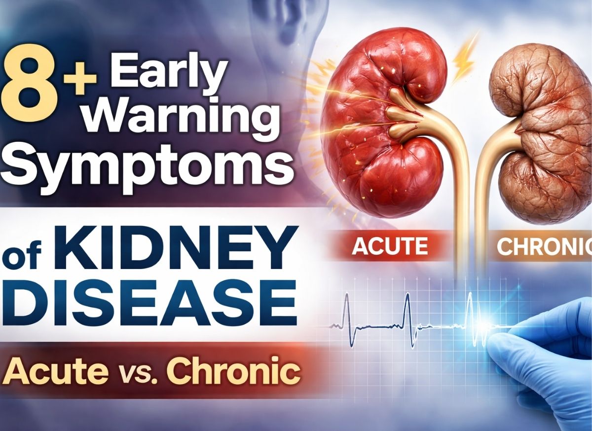 8+ Early Warning Symptoms of Kidney Disease: Spot the Difference ...